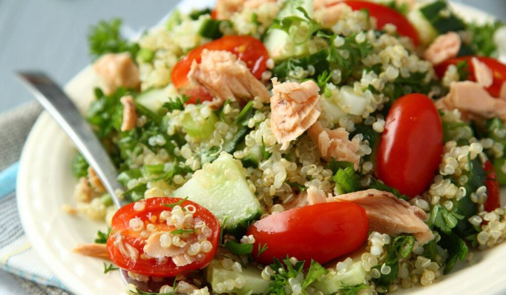 Salada Colorida com Quinoa
